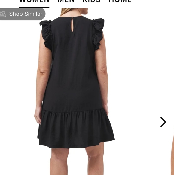 Cece Flutter Sleeve Ruffled Dress - Picture 9 of 10